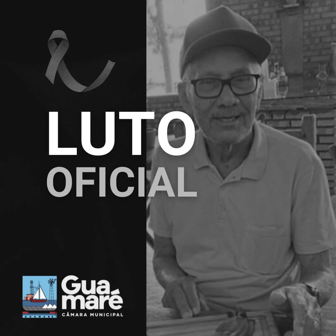 Luto oficial no Legislativo de Guamaré 