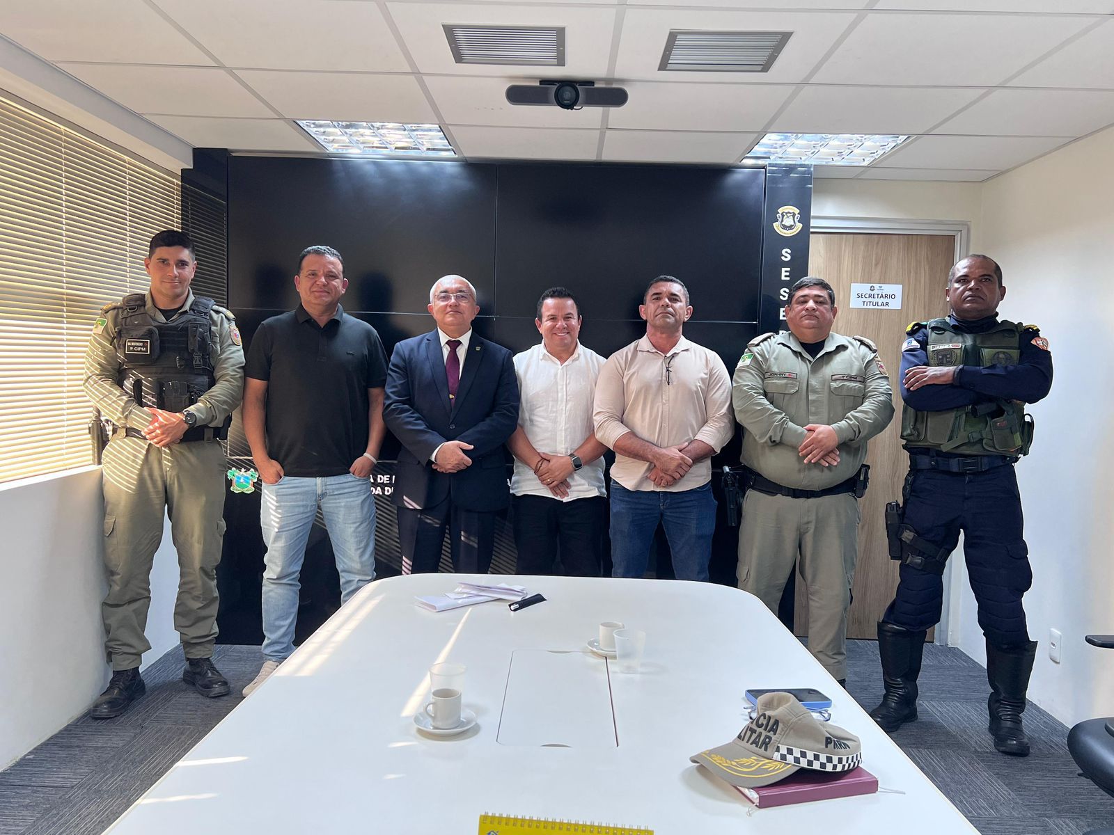 Executivo e Legislativo em sintonia com a pauta da segurança pública