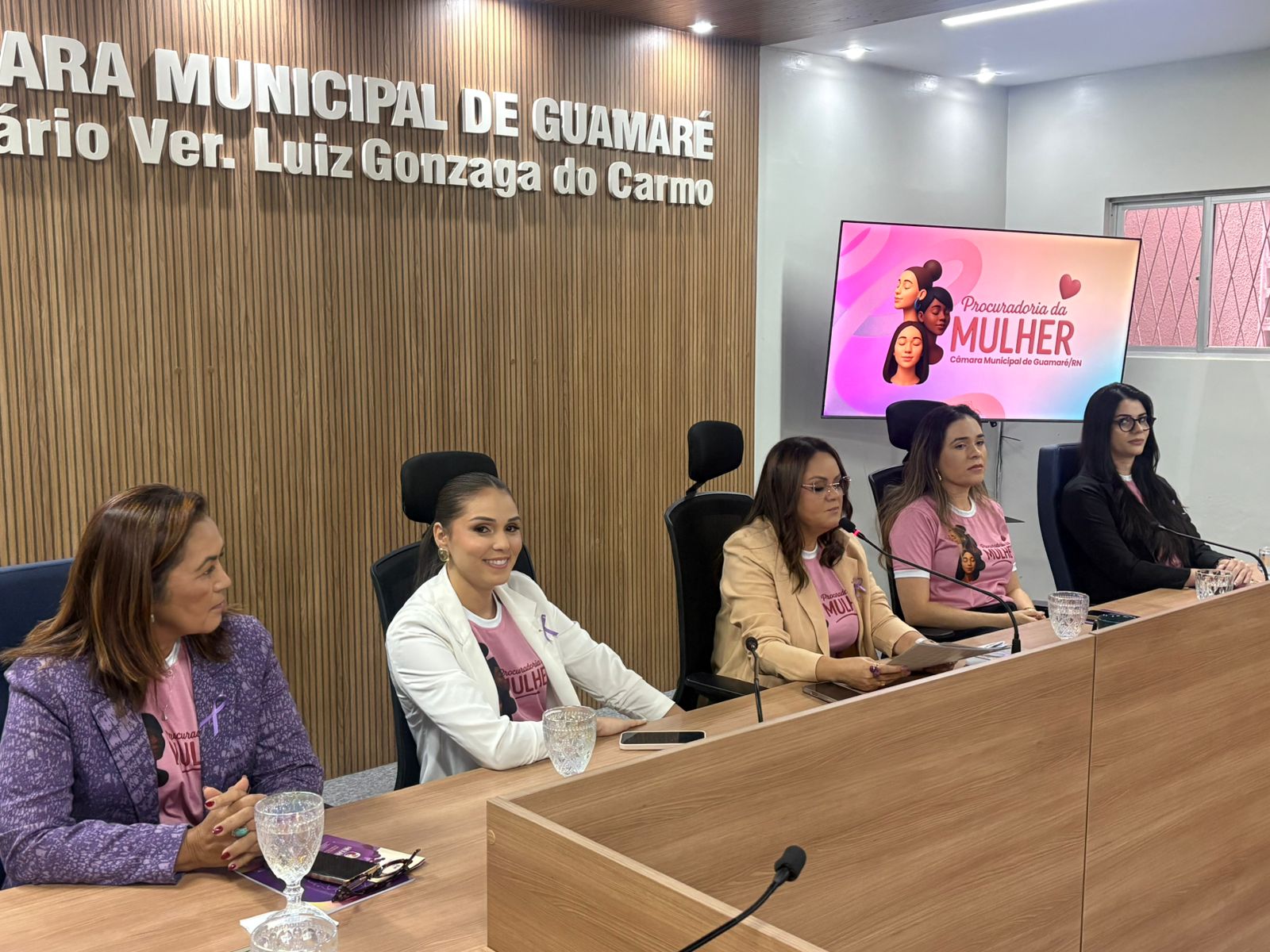 Câmara de Guamaré instala Procuradoria da Mulher
