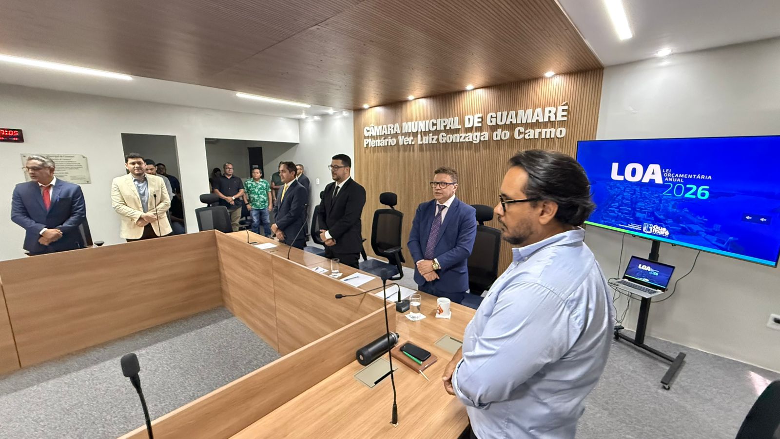 Câmara de Guamaré promove audiência pública para discutir a LOA 2026