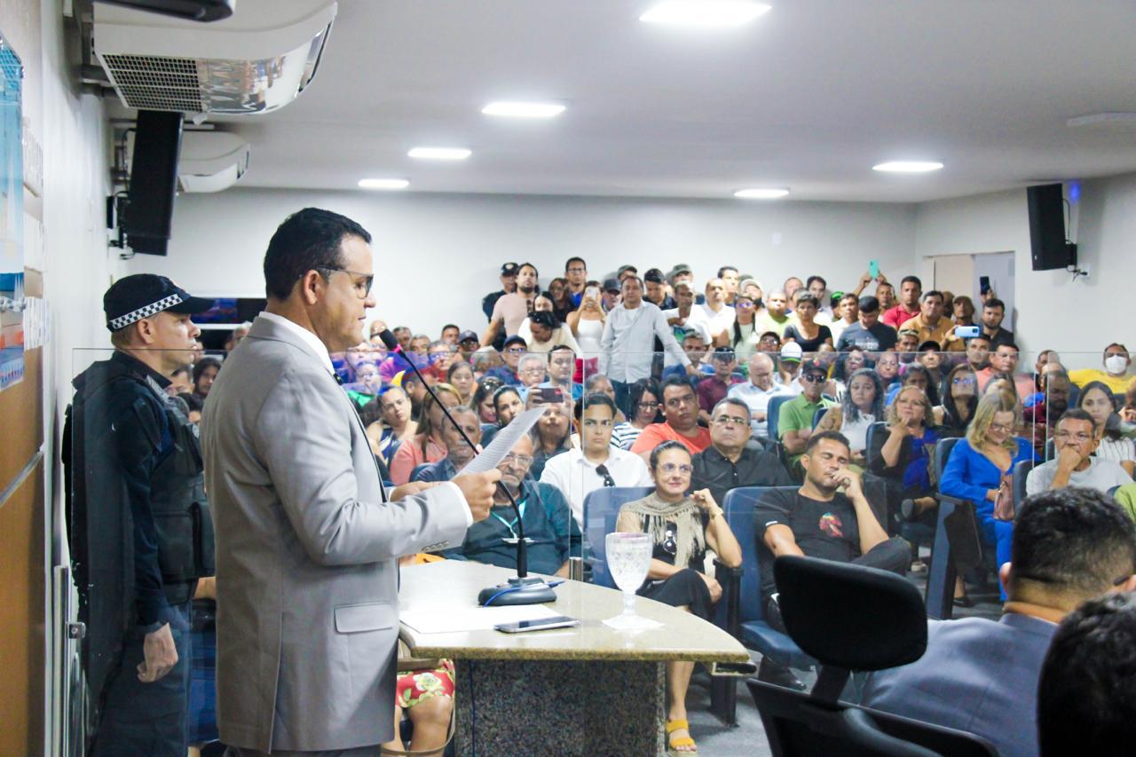 Câmara retoma trabalhos legislativos com leitura anual do Executivo e reafirma compromisso com o diálogo entre os poderes